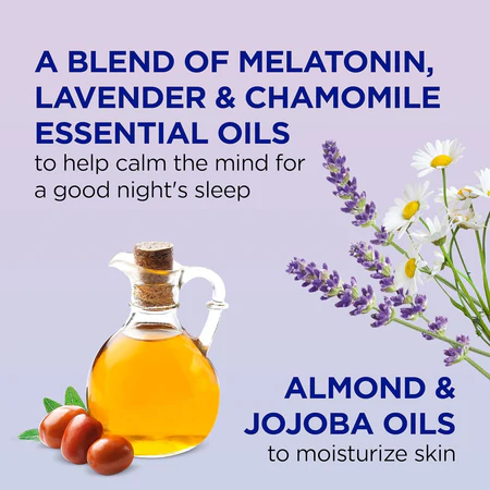 Dr Teal's Moisturizing Bath & Body Oil, Sleep Blend with Melatonin, Lavender & Chamomile Essential Oils, 260ml - Image 2