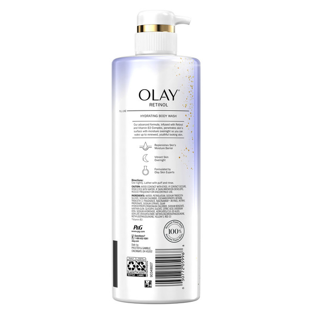 Olay Cleansing and Renewing Body Wash with Retinol - Image 2